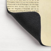 Geografisches Memoir Mousepad (Ecke)
