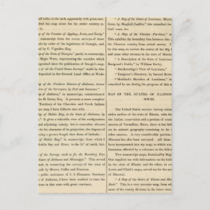 Geografisches Memoir Postkarte