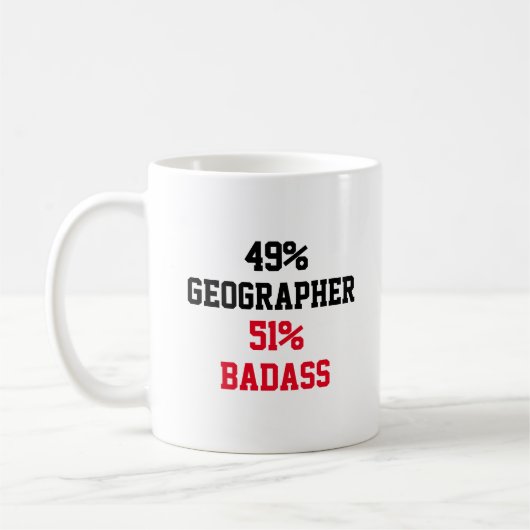 Geographer Badass Kaffeetasse (Links)
