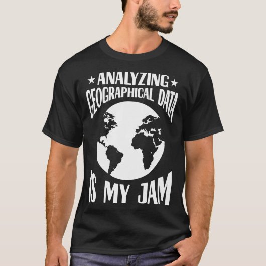 Geographical Mapping Cartography World Map T-Shirt (Vorderseite)