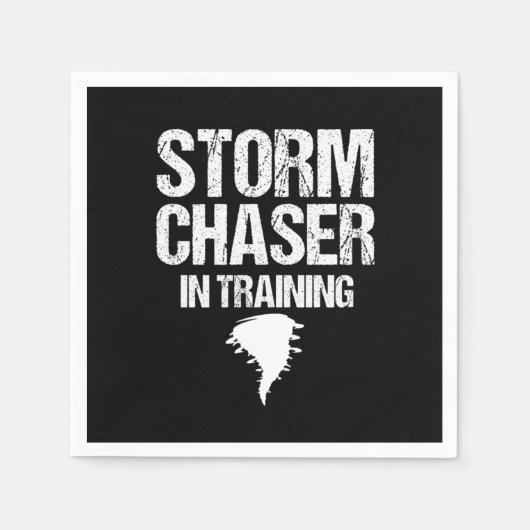 Geographical Storm Condition Gift Tornados Storm C Serviette (Vorderseite)