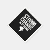 Geographical Storm Condition Gift Tornados Storm C Serviette (Ecke)