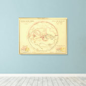 Geographie des Grecs Primitive Leinwanddruck (Insitu (Holzboden))