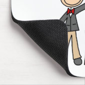 Geographie-Lehrer Mousepad (Ecke)