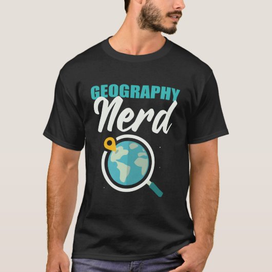 Geographie-Nerd Archäologe T-Shirt (Vorderseite)