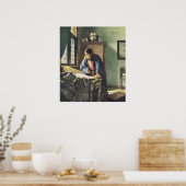 Geographin Poster (Küche)