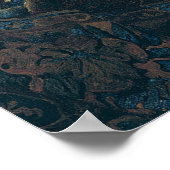 Geographin von Vermeer - Poster (Ecke)