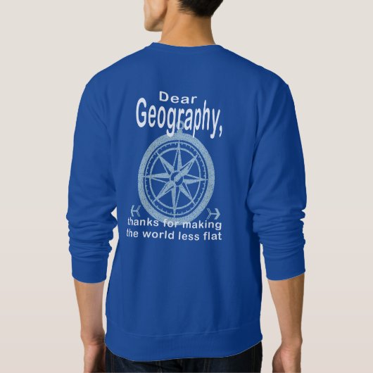 Geography Sweatshirt (Rückseite)