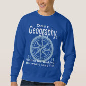 Geography Sweatshirt (Vorderseite)