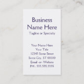 Geohaze Visitenkarte (Rückseite)