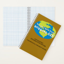 Geoinformatik-Notizbuch, GIS-Projekt Notizblock