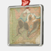 Geol Karte US Silbernes Ornament (Links)