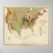 Geol map US Poster (Vorne)