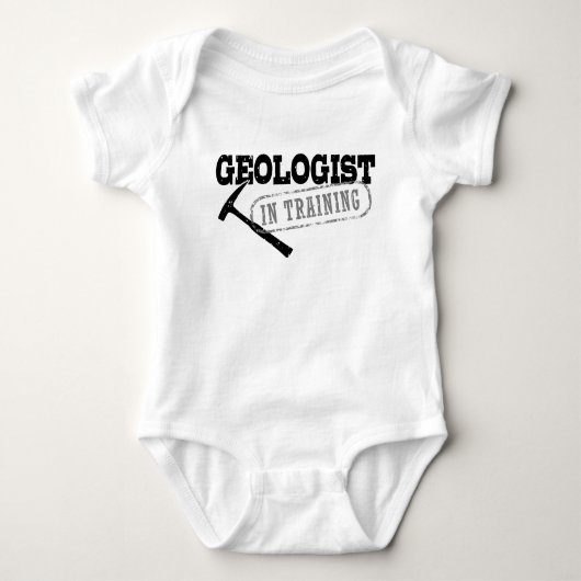 Geologe Baby Strampler (Vorderseite)