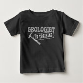 Geologe Baby T-shirt (Vorderseite)