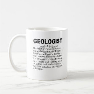 Geologe-Definitions-Tasse Kaffeetasse