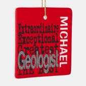 Geologe Extraordinaire CUSTOM Keramikornament (Rechts)