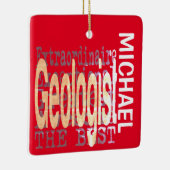 Geologe Extraordinaire CUSTOM Keramikornament (Rechts)