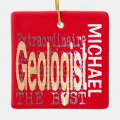 Geologe Extraordinaire CUSTOM Keramikornament (Vorderseite)