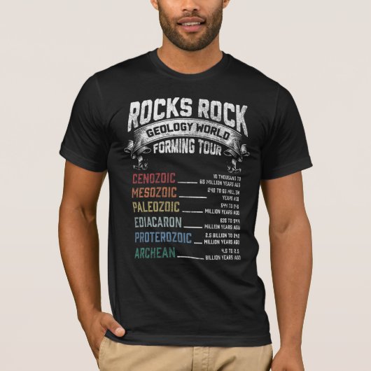 Geologe Funny Geology Rock Forming Spaß Geologin T-Shirt (Vorderseite)