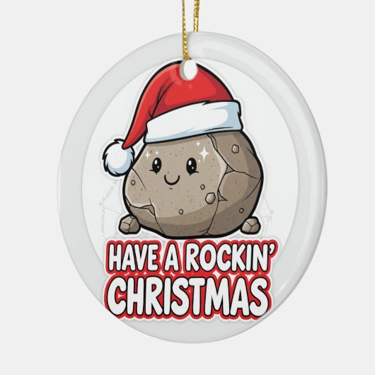 Geologe Funny Keramik Ornament (Links)