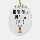 Geologe Funny Keramik Ornament (Rechts)