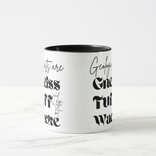 Geologe Funny Tasse (Zentrum)