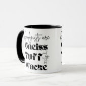Geologe Funny Tasse (Vorderseite Links)