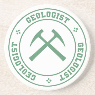 Geologe Getränkeuntersetzer