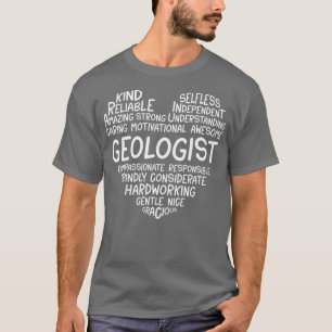 Geologe Herz Geologie T-Shirt
