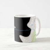 Geologe, Kartograf Topographische Karte Kaffeetasse (VorderseiteRechts)