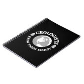 Geologe kennen ihre Schist Notizblock (Linke Seite)