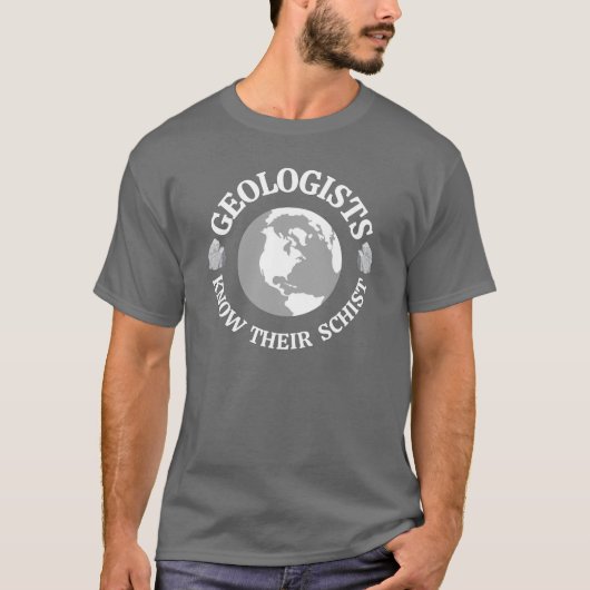 Geologe kennen ihre Schist T-Shirt (Vorderseite)