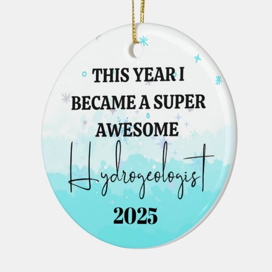 Geologe Keramik Ornament (Links)