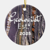 Geologe Keramik Ornament (Vorne)