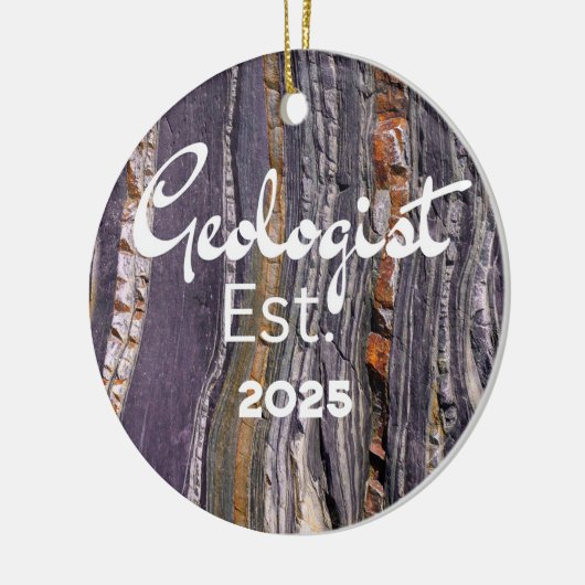 Geologe Keramik Ornament (Links)