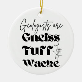 Geologe Keramik Ornament