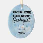 Geologe Keramik Ornament (Rechts)