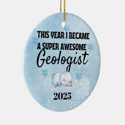 Geologe Keramik Ornament (Rechts)