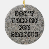 Geologe Keramik Ornament (Hinten)