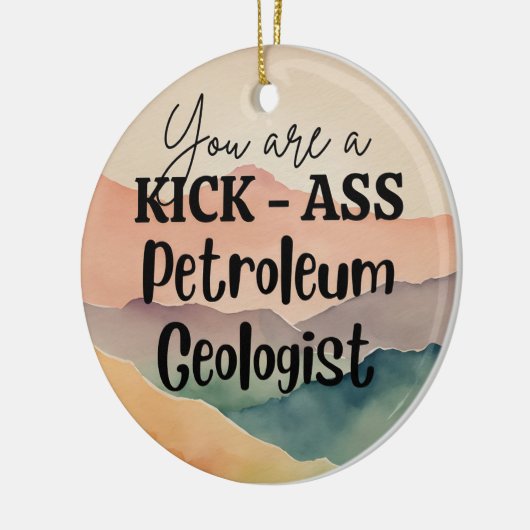 Geologe Keramik Ornament (Links)