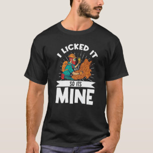 Geologe Mineralien Gesteinssammlung Fossilien Ich  T-Shirt