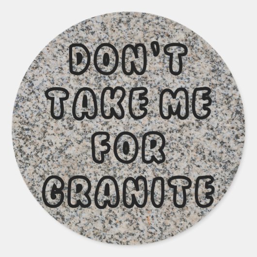 Geologe Runder Aufkleber (Vorderseite)