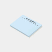 Geologen-Brauch Post-it Klebezettel (angewinkelt)