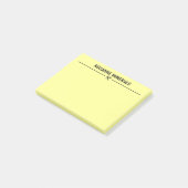 Geologen-Brauch Post-it Klebezettel (angewinkelt)