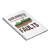 Geologen haben ihre Fehler Geologie Geologie Earth Notizblock (Rechte Seite)