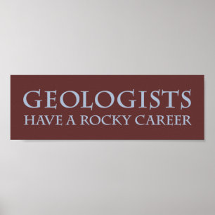 Geologen: Rocky Career Poster