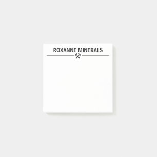 Geologen-Sonderanfertigung Post-it Klebezettel