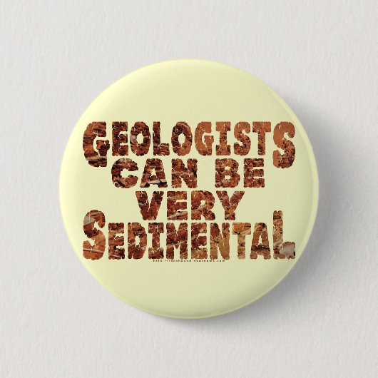Geologen von "Sedimental" Button (Vorderseite)