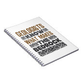 Geologen wissen, was das Gestein ausmacht Notizblock (Rechte Seite)